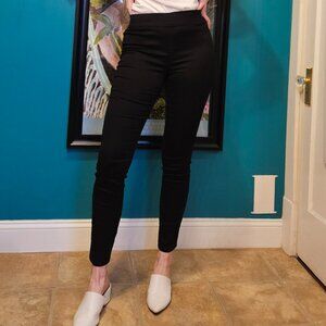 High Waisted Black Skinny Pants